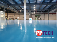 Dự án Thi công sơn epoxy thủy tinh gia cường Cơ sở Nhôm Kính Đông Dương