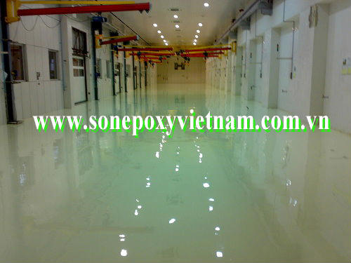 sơn sàn nhà xưởng