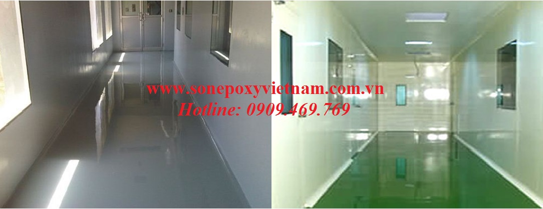 sơn tường epoxy 2