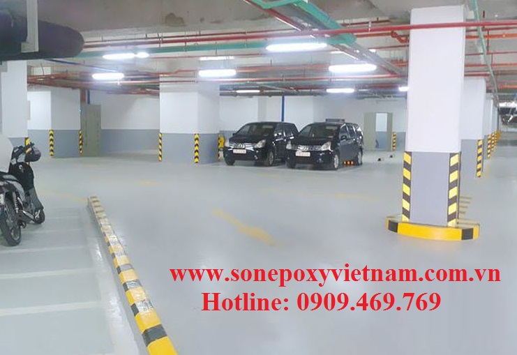 sơn nền sàn tầng hầm